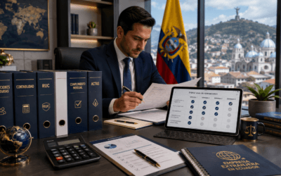 Empresa extranjera en Ecuador: qué obligaciones contables y societarias tendrás desde el primer mes