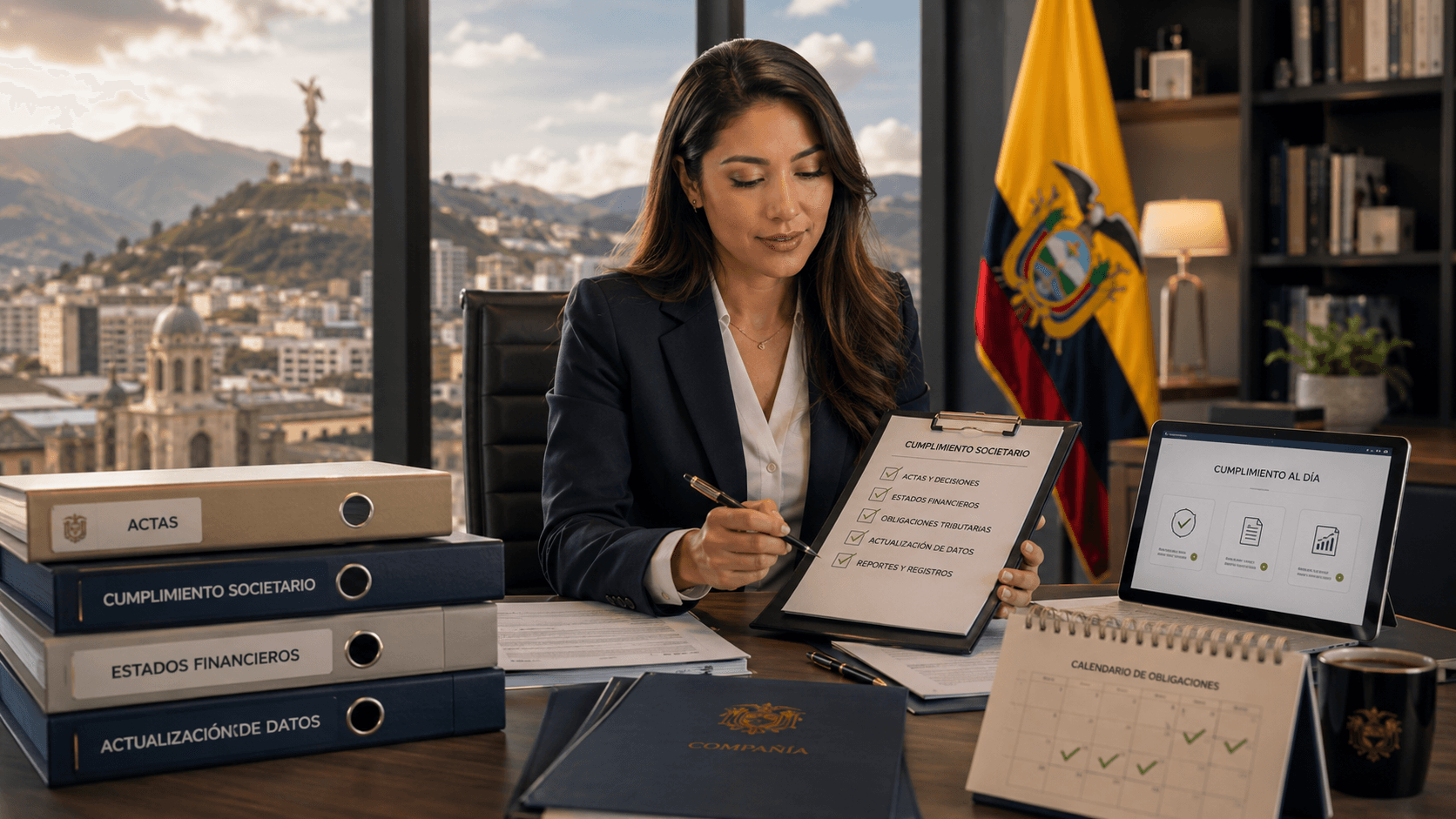 Obligaciones societarias en Ecuador: qué debe tener al día una compañía después de constituirse