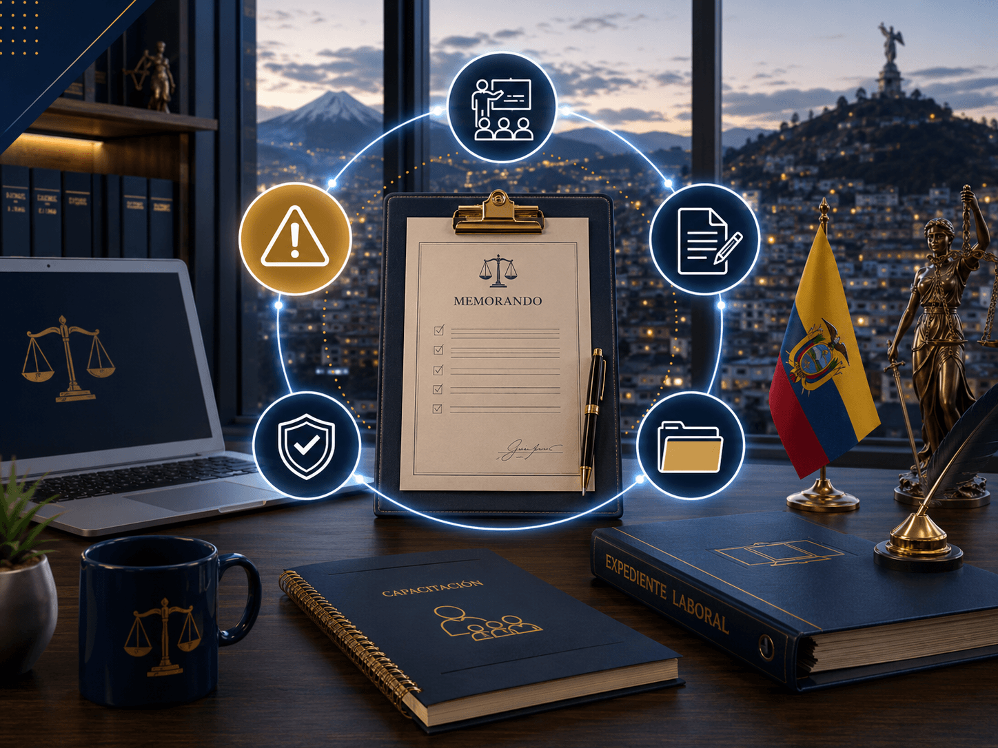 Capacitación, llamados de atención y memorandos en Ecuador: cómo documentar correctamente el poder disciplinario del empleador