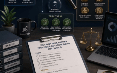 Cómo auditar a un proveedor de outsourcing en Ecuador: checklist legal, laboral y tributario