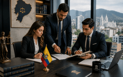 Obligaciones societarias en Ecuador: qué debe tener al día una compañía después de constituirse