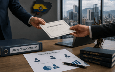 Cambio de accionistas o cesión de participaciones en Ecuador: errores frecuentes en actas, contratos e inscripciones