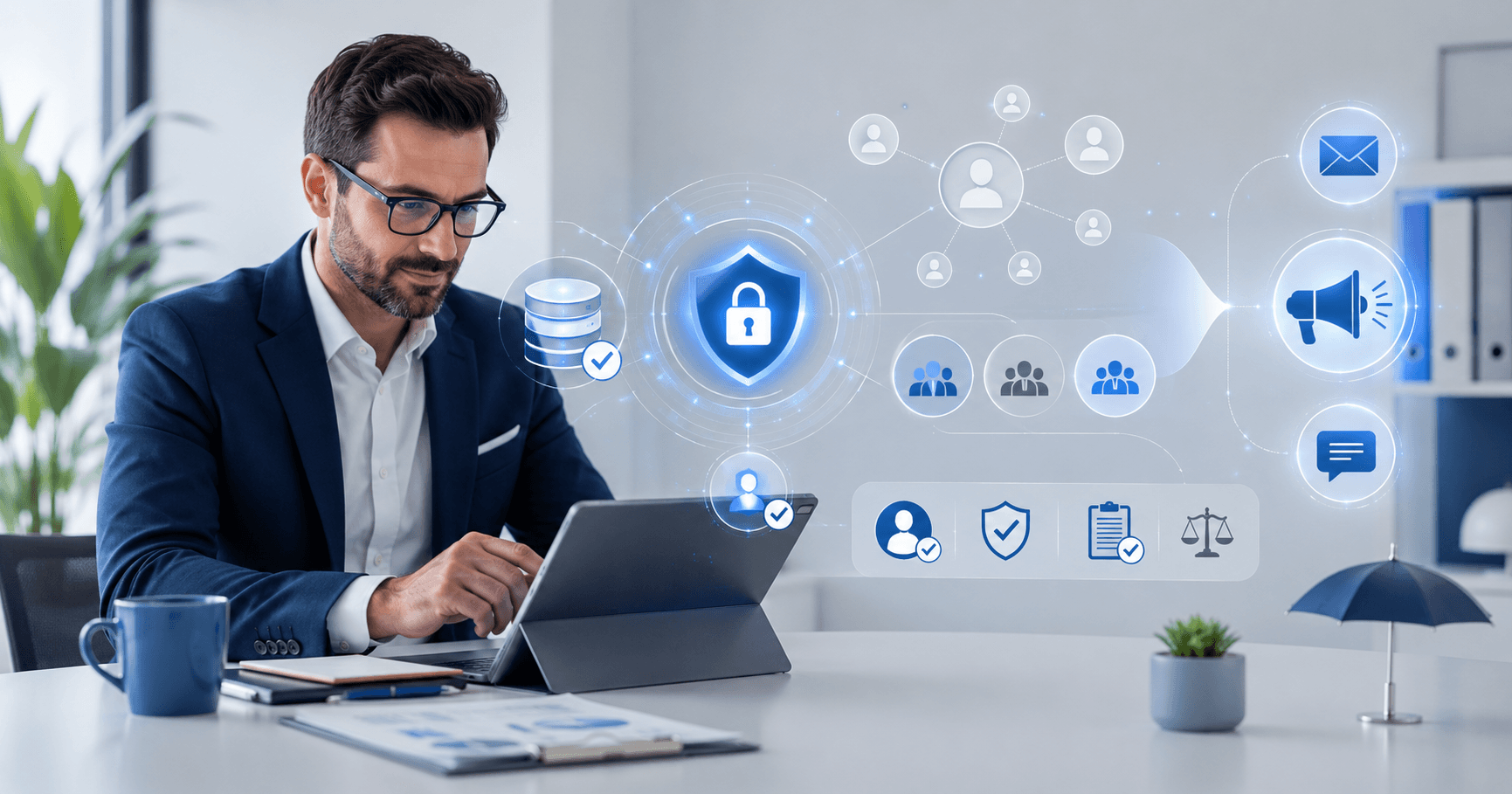 Brokers y corredores de seguros: cómo usar tu base de clientes para marketing sin infringir la LOPDP