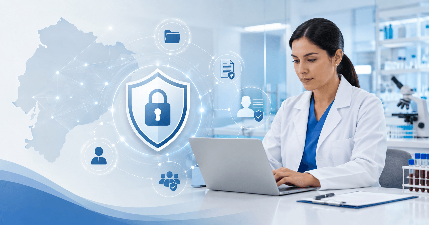 Protección de datos personales para clínicas y laboratorios en Ecuador