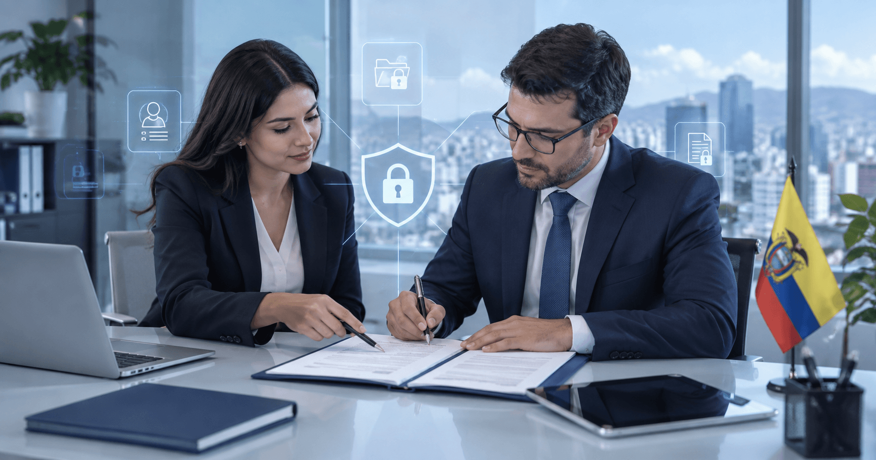 Proveedores que acceden a datos personales en Ecuador: qué contratos necesita tu empresa bajo la LOPDP
